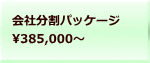 会社分割パッケージ 385,000～